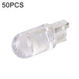 50 PCS T10 DC12V / 0.3W Car Clearance Light COB Lamp Beads(Blue Light) - Clearance Lights by PMC TechLife | Online Shopping South Africa | PMC TechLife | Buy Now Pay Later Mobicred