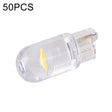 50 PCS T10 DC12V / 0.3W Car Clearance Light COB Lamp Beads(White Light) - Clearance Lights by PMC TechLife | Online Shopping South Africa | PMC TechLife | Buy Now Pay Later Mobicred