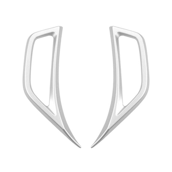 Car Fender Side Air Outlet Decorative Panel for Jeep Wrangler JL 2018-2020 (Mirror)