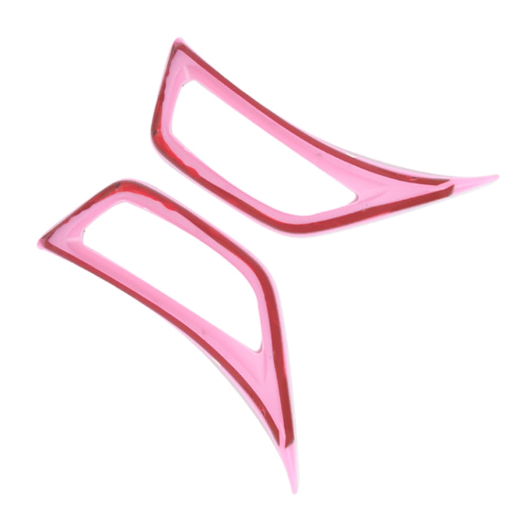 Car Fender Side Air Outlet Decorative Panel for Jeep Wrangler JL 2018-2020 (Pink) - free shipping - PMC TechLife - Order now!