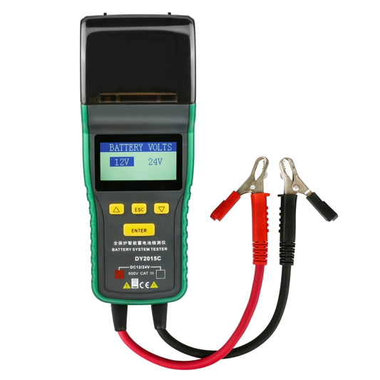 DUOYI DY2015C Car 12V / 24V Battery Tester - free shipping - PMC Jewellery - Order now!
