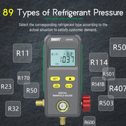DUOYI DY518 Car Air Conditioning Repair Electronic Refrigerant Meter Air Conditioning Fluoride Meter