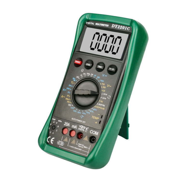 DUOYI DY2201C Car High-precision Digital Multi-function Maintenance Automatic Universal Meter - free shipping - PMC TechLife - Order now!