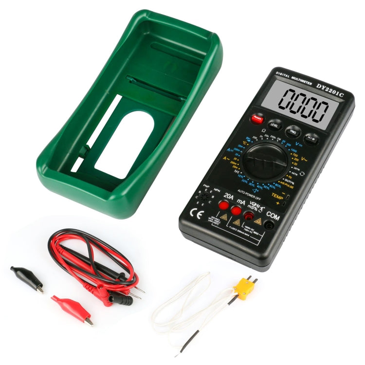 DUOYI DY2201C Car High-precision Digital Multi-function Maintenance Automatic Universal Meter - free shipping - PMC Jewellery - Order now!