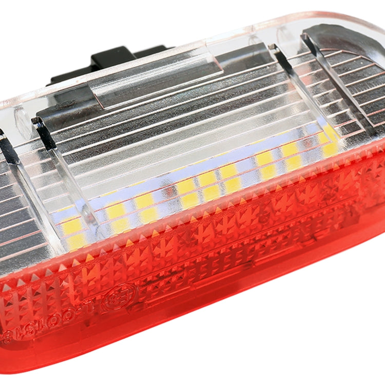 2 PCS Car DC 12V 1.6W Door Lights Lamps 18LEDs SMD-3528 Lamps with Cable for Volkswagen Golf 5 / 6 - Door Lights by PMC TechLife | Online Shopping South Africa | PMC TechLife | Buy Now Pay Later Mobicred