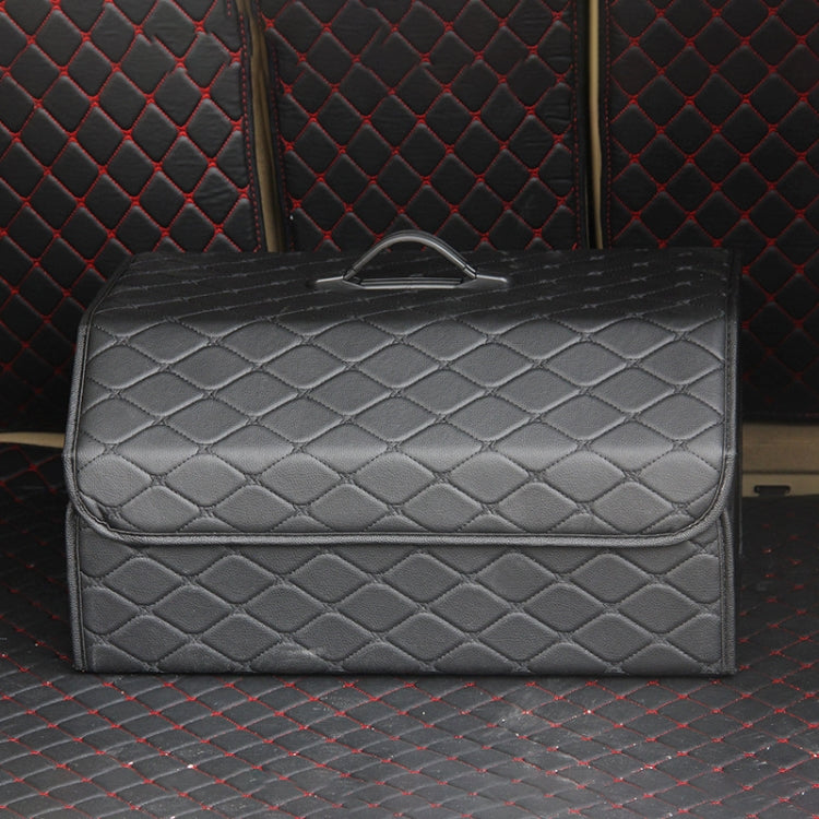 Car Trunk Foldable Storage Box, Rhombic Grid Large Size: 54 x 32 x 30cm (Black) - Stowing Tidying by PMC TechLife | Online Shopping South Africa | PMC TechLife | Buy Now Pay Later Mobicred
