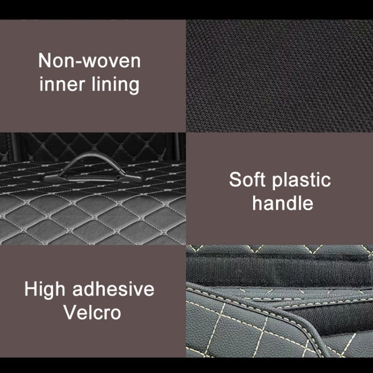 Car Trunk Foldable Storage Box, Rhombic Grid Large Size: 54 x 32 x 30cm (Black) - Stowing Tidying by PMC TechLife | Online Shopping South Africa | PMC TechLife | Buy Now Pay Later Mobicred