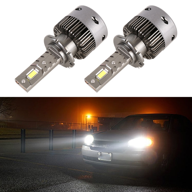 1 Pair D Series D2 Car HID Ballast to LED Headlight DC12V 35W 6000K 7000LM, 7040 Lamp Bead - LED Headlamps by PMC TechLife | Online Shopping South Africa | PMC TechLife | Buy Now Pay Later Mobicred
