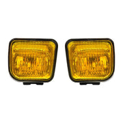 1 Pair Car Modified Front Fog Light for Honda Civic 1996-1998 (Yellow Light)