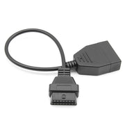12Pin to 16Pin Car OBD2 Conversion Cable OBDII Diagnostic Adapter Cable for GM