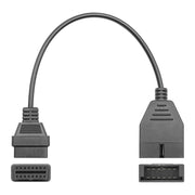 12Pin to 16Pin Car OBD2 Conversion Cable OBDII Diagnostic Adapter Cable for GM