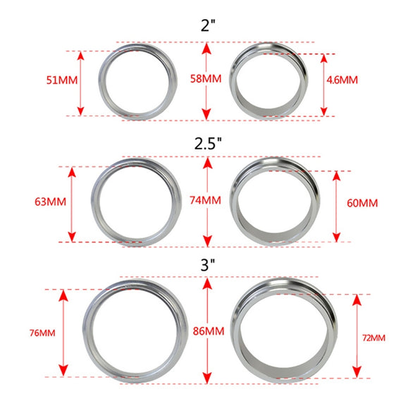 3.0 inch Car Exhaust V-band Clamp with Flange