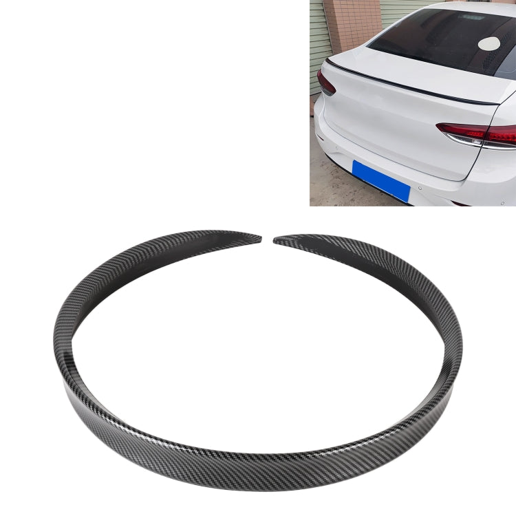 Car Modified Plastic Rear Wing Side Spoiler Lip, Carbon Fiber Texture - Decorative Strip by PMC TechLife | Online Shopping South Africa | PMC TechLife | Buy Now Pay Later Mobicred