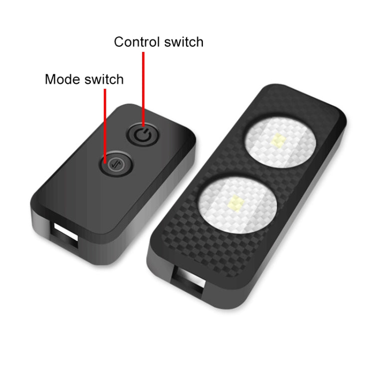 A17 Car Colorful Voice-activated RGB Foot LED Atmosphere Light, Single Light Star Version - Atmosphere lights by PMC TechLife | Online Shopping South Africa | PMC TechLife | Buy Now Pay Later Mobicred