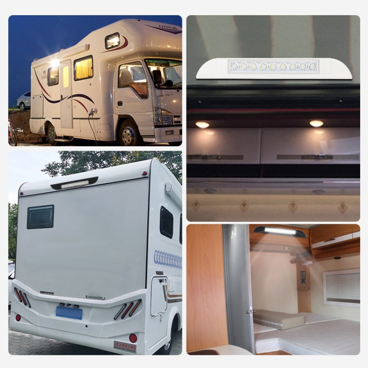 RV / Yacht Awning LED Strip Light DC12-28V with 9 LEDs Lamp Beads (White) - Dome Lights by PMC TechLife | Online Shopping South Africa | PMC TechLife | Buy Now Pay Later Mobicred