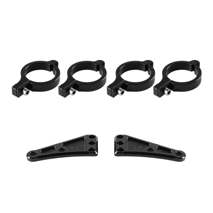Motorcycle CNC Headlight  Holder Clamp for 41mm Front Fork Tube - Holder by PMC TechLife | Online Shopping South Africa | PMC TechLife