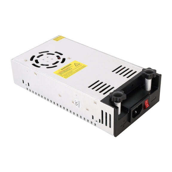S-400-12 DC12V 400W 33.3A DIY Regulated DC Switching Power Supply Power Step-down Transformer with Clip, US Plug