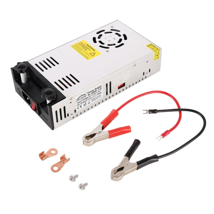 S-480-12 DC12V 480W 40A DIY Regulated DC Switching Power Supply Power Step-down Transformer with Clip - Step-down Transformer by PMC TechLife | Online Shopping South Africa | PMC TechLife | Buy Now Pay Later Mobicred