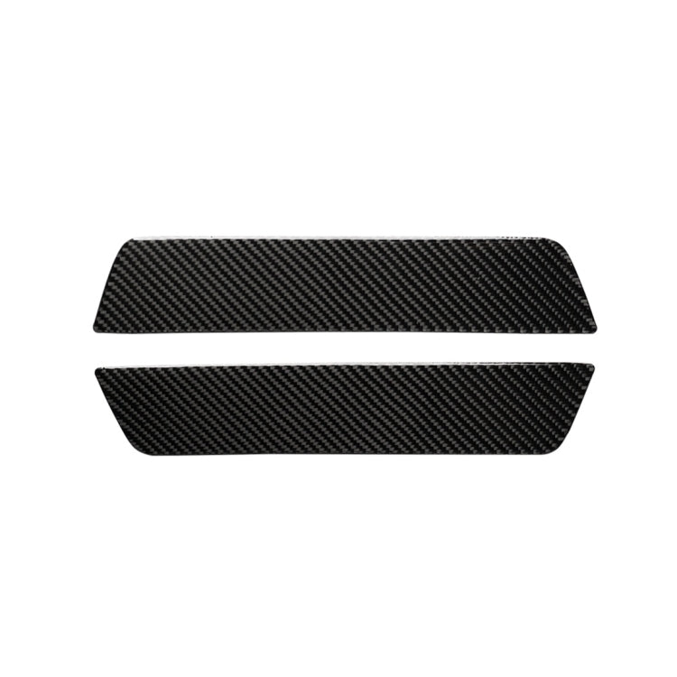 2 PCS Carbon Fiber Car Back Door Threshold Decorative Sticker for Tesla Model 3 - Decorative Sticker by PMC TechLife | Online Shopping South Africa | PMC TechLife | Buy Now Pay Later Mobicred