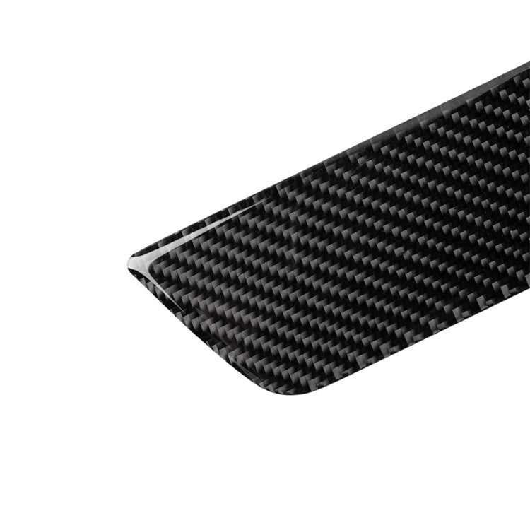 2 PCS Carbon Fiber Car Back Door Threshold Decorative Sticker for Tesla Model 3 - Decorative Sticker by PMC TechLife | Online Shopping South Africa | PMC TechLife | Buy Now Pay Later Mobicred