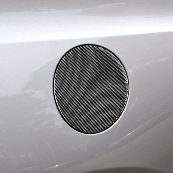 Carbon Fiber Car Fuel Tank Cover Decorative Sticker for Volkswagen Scirocco 2009-2016,Left and Right Drive Universal