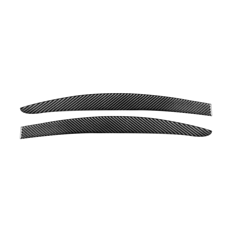 2 PCS / Set Carbon Fiber Car Light Eyebrow Decorative Sticker for Volkswagen Scirocco 2009-2016,Left and Right Drive Universal - Lamp Decoration by PMC TechLife | Online Shopping South Africa | PMC TechLife | Buy Now Pay Later Mobicred