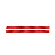 2 PCS / Set Carbon Fiber Car Rearview Mirror Anti Chafing Strip Decorative Sticker for Toyota Tundra 2014-2018,Left and Right Drive Universal(Red)