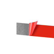 2 PCS / Set Carbon Fiber Car Rearview Mirror Anti Chafing Strip Decorative Sticker for Toyota Tundra 2014-2018,Left and Right Drive Universal(Red)