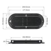MK-012 20LEDs Dynamic Car Tail Light Signal Lamp Indicator Strobe Flashing Warning Light 12-24V