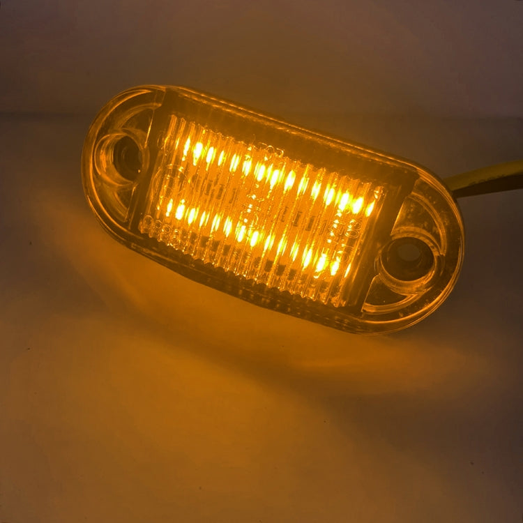 10 PCS MK-019 Car / Truck 6LEDs Side Marker Indicator Lights Bulb Lamp (Yellow Light) - free shipping - PMC TechLife - Order now!