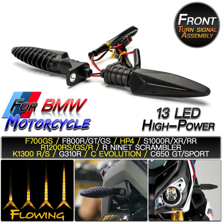 2 PCS KC059F Motorcycle Flashing Turn Signal Light for BMW - Turn Signal by PMC TechLife | Online Shopping South Africa | PMC TechLife | Buy Now Pay Later Mobicred