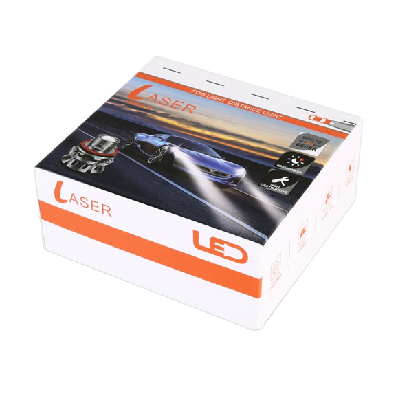 1 Pair 9006 27W / DC12V Car Aluminum Alloy Flashing LED Headlight (Blue Light)