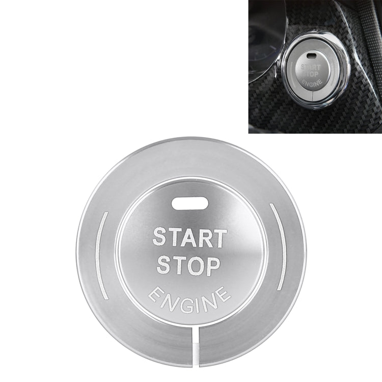 Car Engine Start Key Push Button Ring Trim Sticker for Infiniti (Silver) - Decoration Rings by PMC TechLife | Online Shopping South Africa | PMC TechLife | Buy Now Pay Later Mobicred