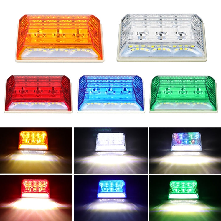 4 PCS ZS-6001 DC24V Car / Truck Side Marker Indicator Lights Bulb Lamp (White Light) - Clearance Lights by PMC TechLife | Online Shopping South Africa | PMC TechLife | Buy Now Pay Later Mobicred