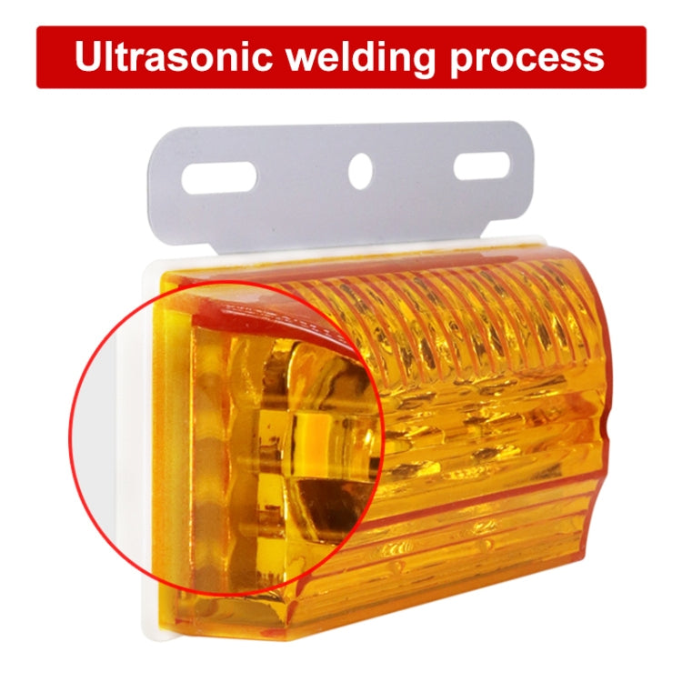 4 PCS ZS-6001 DC24V Car / Truck Side Marker Indicator Lights Bulb Lamp (Blue Light) - Clearance Lights by PMC TechLife | Online Shopping South Africa | PMC TechLife | Buy Now Pay Later Mobicred