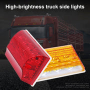 4 PCS ZS-6001 DC24V Car / Truck Side Marker Indicator Lights Bulb Lamp (Colorful Light)