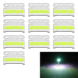 10 PCS ZS-7009 DC24V Waterproof Car / Truck Side Marker Indicator Lights Bulb Lamp(Green Light) - Clearance Lights by PMC TechLife | Online Shopping South Africa | PMC TechLife | Buy Now Pay Later Mobicred