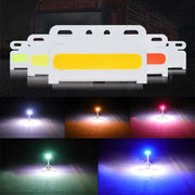 10 PCS ZS-7009 DC24V Water-resistant Car / Truck Side Marker Indicator Lights Bulb Lamp(Blue Light)