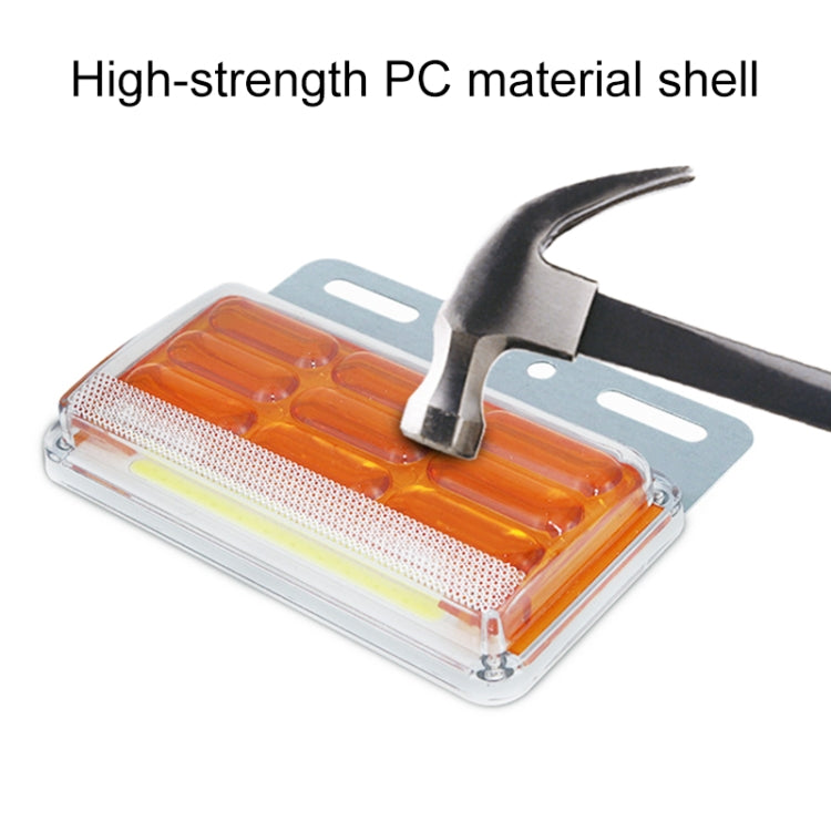 4 PCS ZS-9001 DC24V 9D Waterproof Car / Truck Side Marker Indicator Lights Bulb Lamp (Red Light) - Clearance Lights by PMC TechLife | Online Shopping South Africa | PMC TechLife | Buy Now Pay Later Mobicred