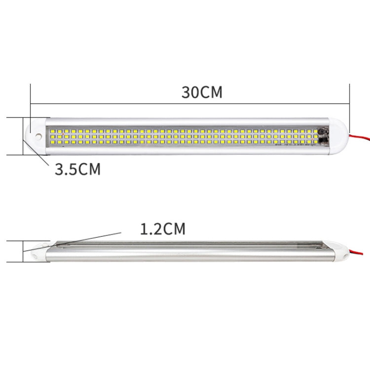 2 PCS ZS-3385 DC12-85V High Bright 120LEDs Lamp Beads Car Dome Light Cabin Light Bar - Dome Lights by PMC TechLife | Online Shopping South Africa | PMC TechLife | Buy Now Pay Later Mobicred