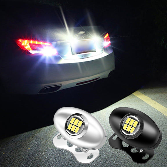 Car Adjustable LED Super Bright Flashing Reversing Light (Black)
