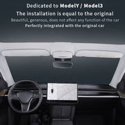 Car Ordinary Version Sunglasses Storage Box for Tesla Model 3