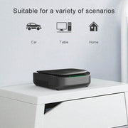 XJ-008 Car Negative Ion USB Air Purifier, Smart Version (White)