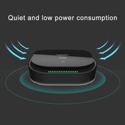 XJ-008 Car Negative Ion USB Air Purifier, Smart Version (White)
