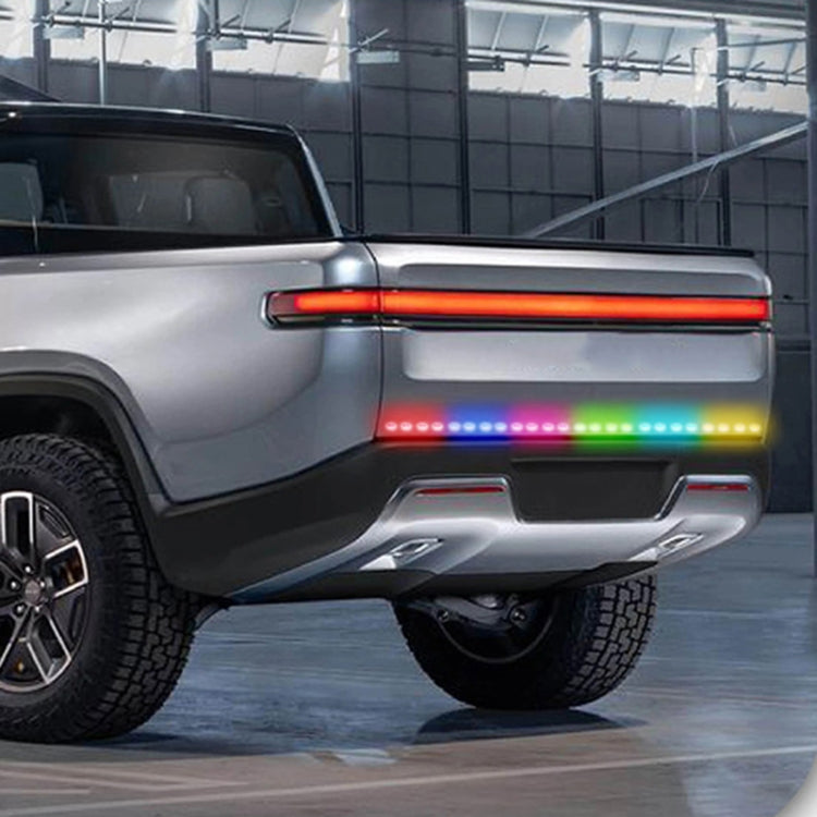 S20-200CM 200cm DC12V-24V Car Rear LED RGB Daytime Running Lights Strip Colorful Lamp - Running Lights by PMC TechLife | Online Shopping South Africa | PMC TechLife | Buy Now Pay Later Mobicred