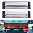 2 PCS Heavy-duty Truck Trailer 147LED Light Guide Three-color Brake Light (Transparent) - Brake Lights by PMC TechLife | Online Shopping South Africa | PMC TechLife | Buy Now Pay Later Mobicred
