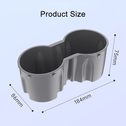 SHUNWEI SD-1054 Car Water Cup Holder for Tesla Model 3 / Y 2021-2022(Grey) - free shipping - PMC Jewellery - Order now!