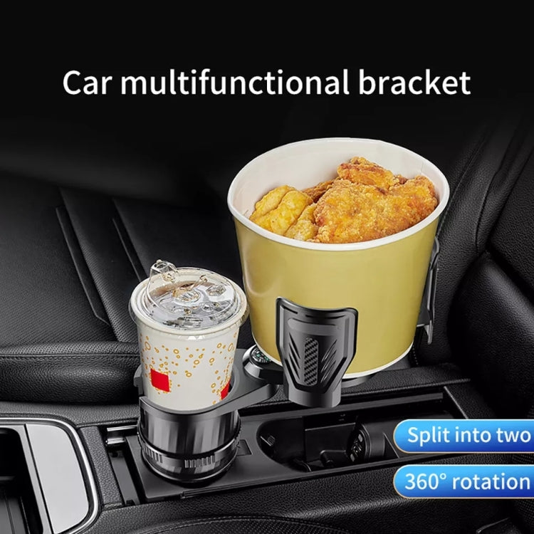 SB-3088 Car Multifunctional Retractable Rotating Water Cup Holder with Compass - Car Drink Holders by PMC TechLife | Online Shopping South Africa | PMC TechLife | Buy Now Pay Later Mobicred