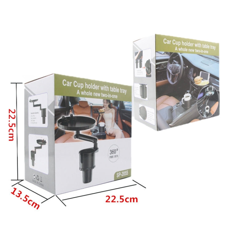 Car 360 Degree Rotation Water Cup Holder Multi-functional Dining Table - Car Drink Holders by PMC TechLife | Online Shopping South Africa | PMC TechLife | Buy Now Pay Later Mobicred