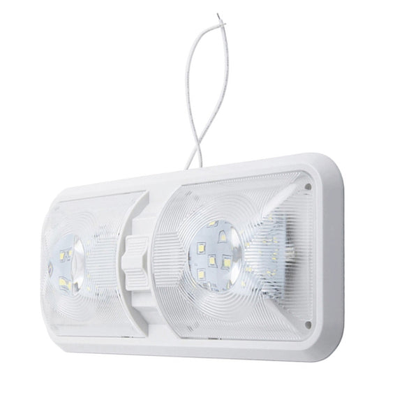12V 48LEDs RV Camper Boat Ceiling Dome Light Spotlight